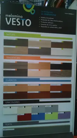 MUESTRAS MELAMINE