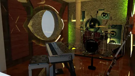 2 sala de estudio musical