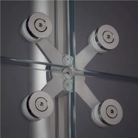 Spider fixador fachada Pedrosa stands sistema